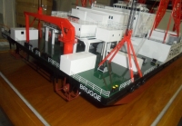 customized model of 85m Heavy Lift Vessel - Rambiz
